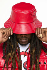 "FLOAT ON" BUCKET HAT (RED)