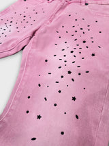 Milkyway Rhinestone SKINNY DENIM (Pink Wash)