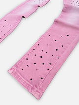 Milkyway Rhinestone SKINNY DENIM (Pink Wash)