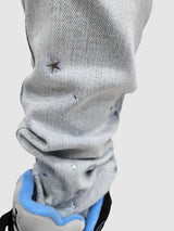 Milkyway Rhinestone SKINNY DENIM (Light Blue)