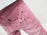 Milkyway Rhinestone SKINNY DENIM (Pink Wash)