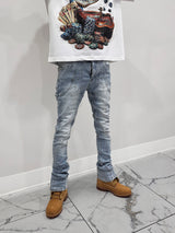 Sublime Stacked DENIM (Light Blue)