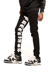 "BREAK FREE" SKINNY DENIM (JET BLACK)