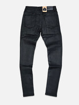 Pitch Black SKINNY DENIM (Jet Black Waxed)