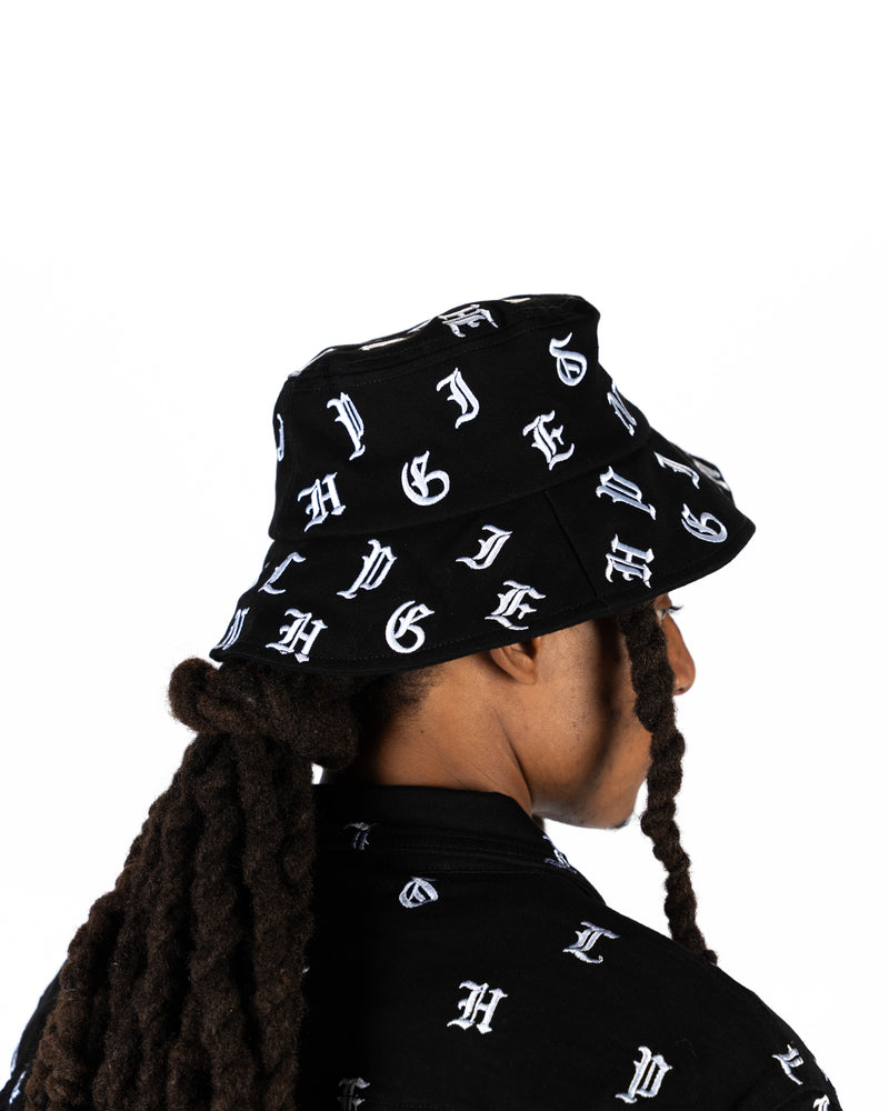 "SOUL STAMPED" BUCKET HAT