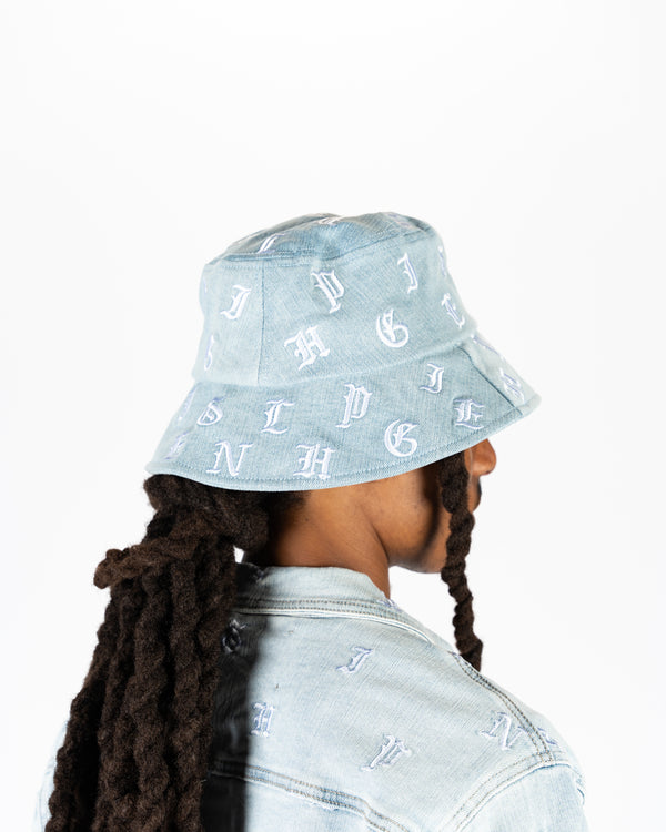 "SOUL STAMPED" BUCKET HAT