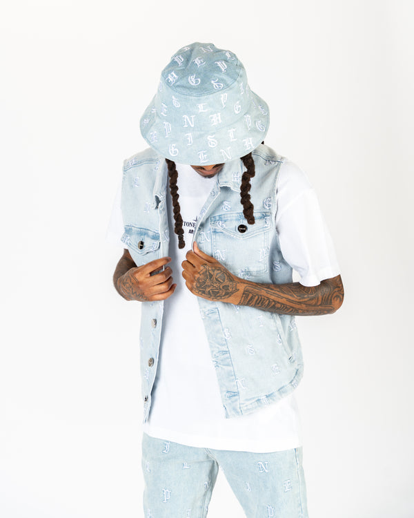 "SOUL STAMPED" CARGO VEST