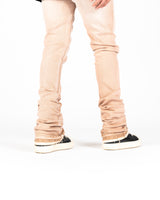 "ECHOED EMOTIONS" FLARE STACK DENIM