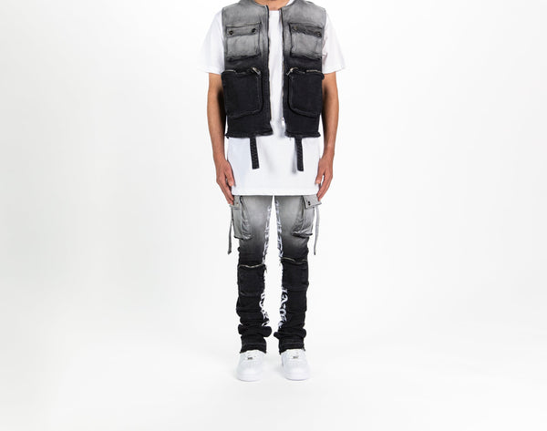 "ENJOY THE MOMENT" CARGO VEST