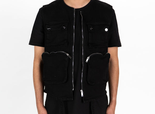 "ENJOY THE MOMENT" CARGO VEST