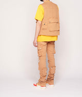 "ENJOY THE MOMENT" CARGO VEST