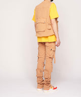 "ENJOY THE MOMENT" CARGO VEST