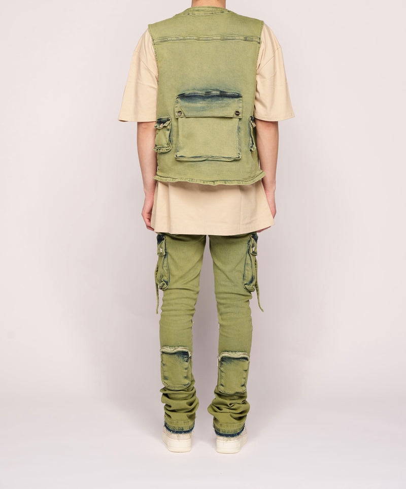 "ENJOY THE MOMENT" CARGO VEST