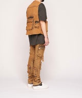 "ENJOY THE MOMENT" CARGO VEST