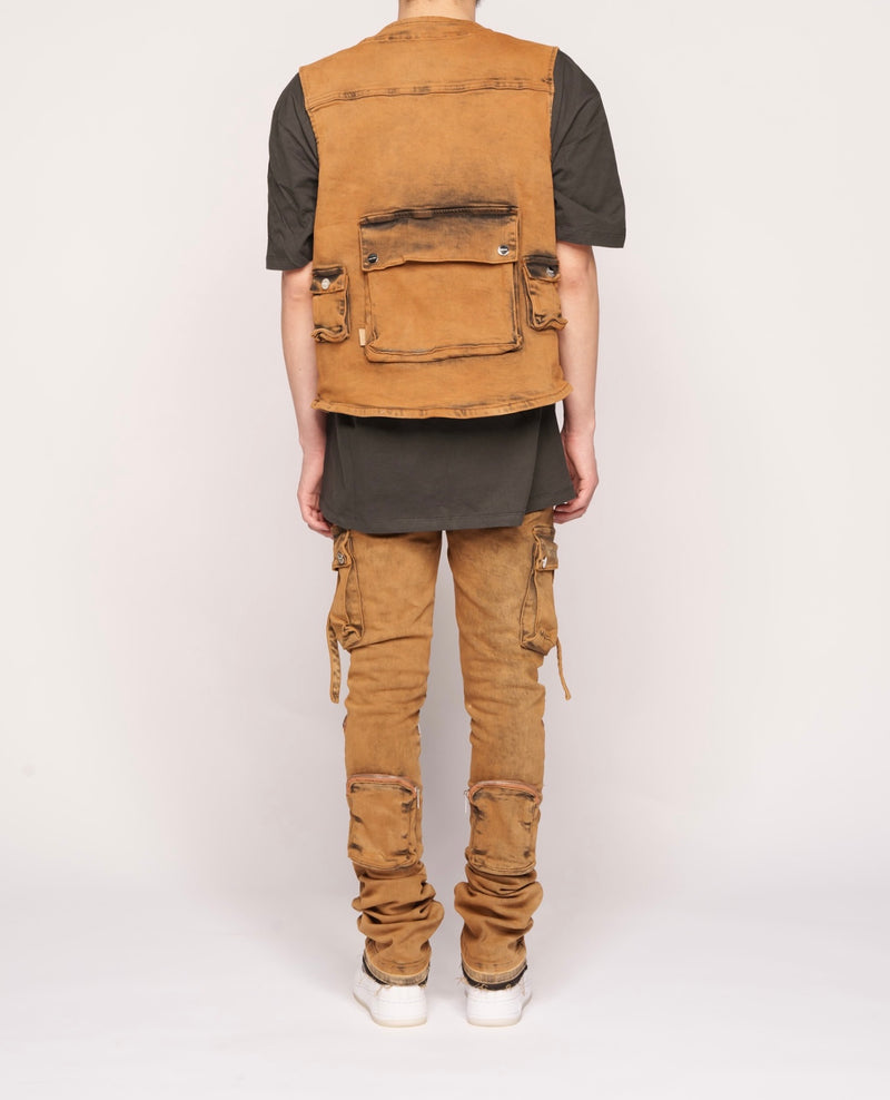 "ENJOY THE MOMENT" CARGO VEST